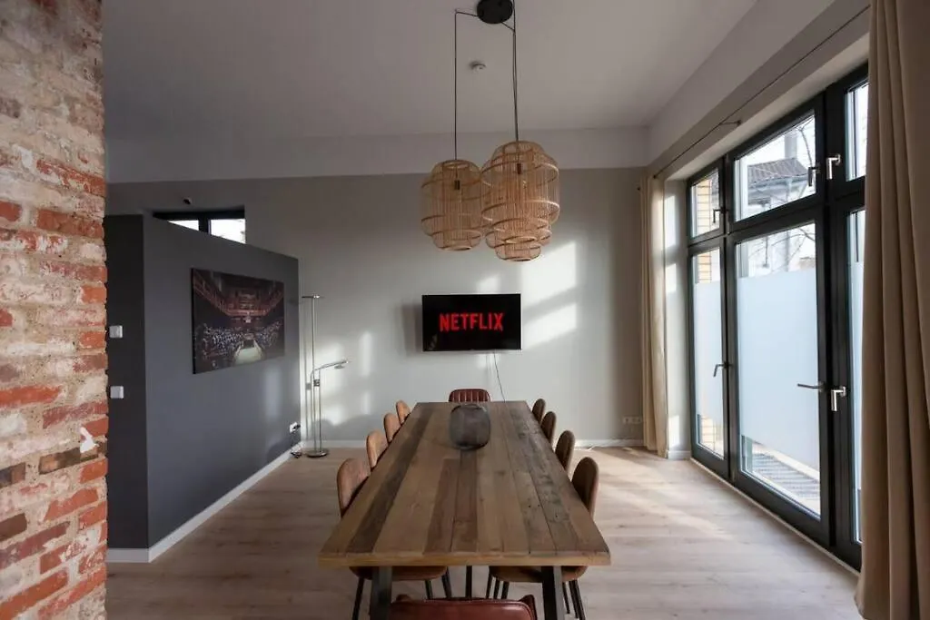 Apartment Phoenix Loft 6 High Speed Wifi Netflix Leipzig Germany