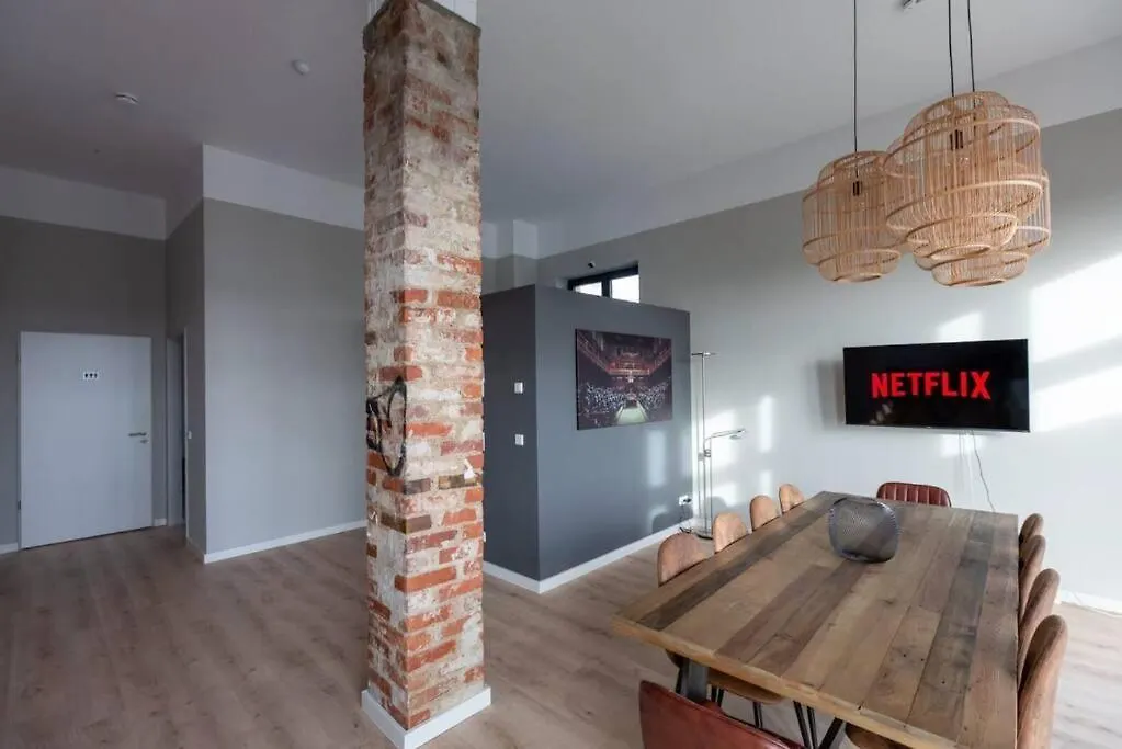 Apartment Phoenix Loft 6 High Speed Wifi Netflix Leipzig